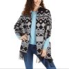 Calvin Klein Striped Fair Isle Blanket Scarf - Image 2