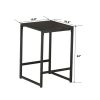 Simply Essential 3-Piece Pub Set with Backless Stools in Grey/Oak - Image 5