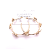 SUGARFIX by Baublebar Butterfly Gold Crystal Wings Hoop Earrings - Image 2