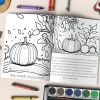 Life Lessons From A Pumpkin Relaxing Coloring Pages - Image 3
