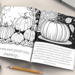 Life Lessons From A Pumpkin Coloring Pages Book