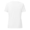 Women’s Relaxed V-Neck Boots On The Ground T-Shirt - Image 8
