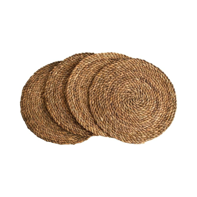 Boho Round Woven Placemats