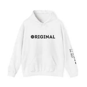 original aquarius hooded sweatshirt — zodiac sleeve graphic hoodie personalize