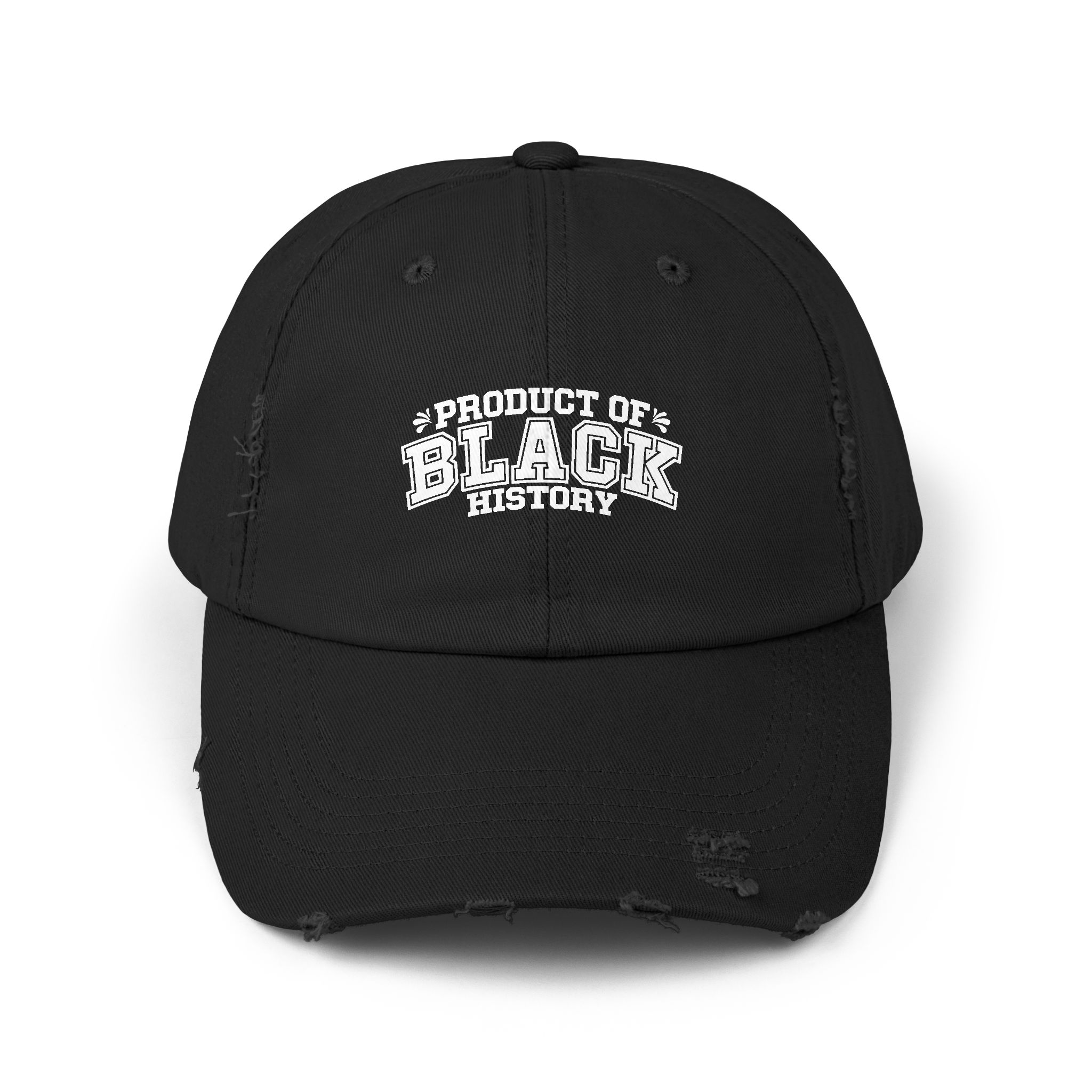 product of black history distressed cap product of black history distressed cap