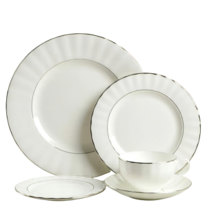 5 piece place setting grand manor platinum by gorham 1831