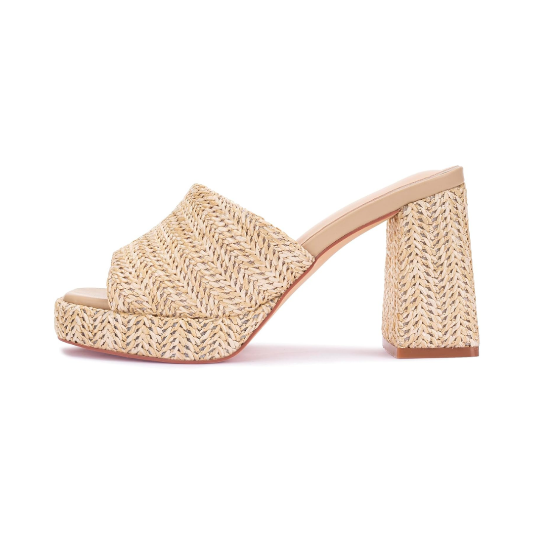 Slip On Block Heel
